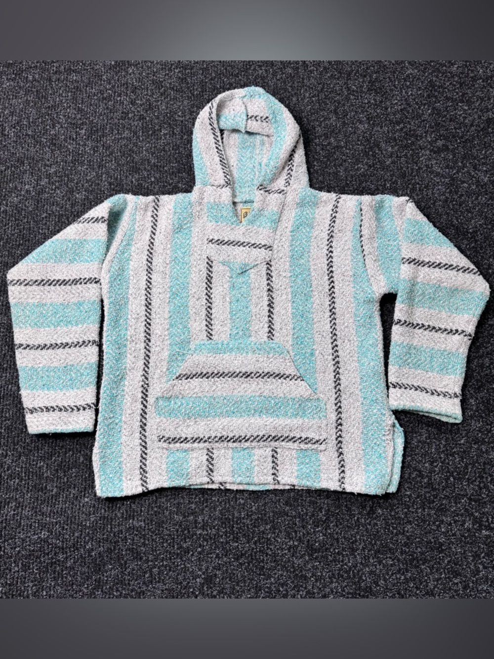 Baja Joe Hoodie Drug Rug Surf Festival Boho Pullover 🌊